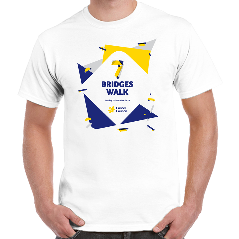 Men’s 7 Bridges Walk T-shirt – White